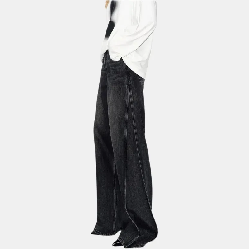 MO&CO Jeans Women's Denim Black-4