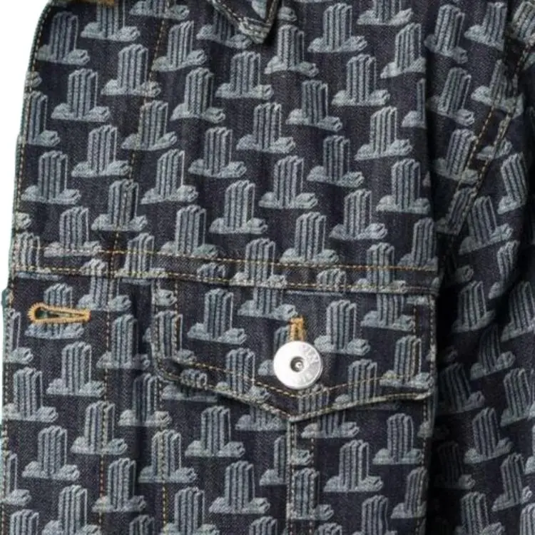 Lanvin SS22 Denim Jacket Men's Blue-5
