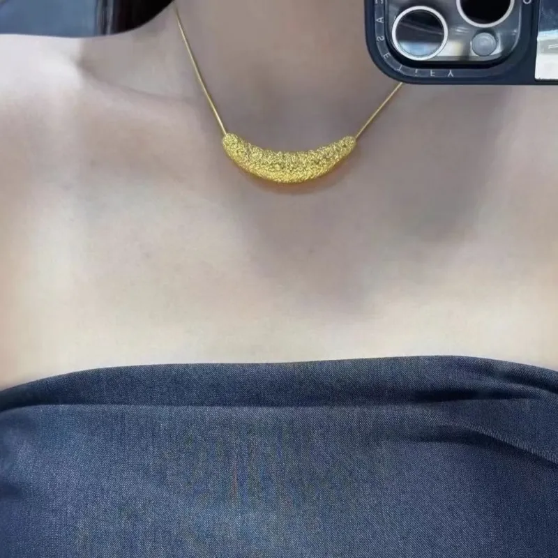 KZD Alloy Collarbone Necklace, Good Luck Women's-1