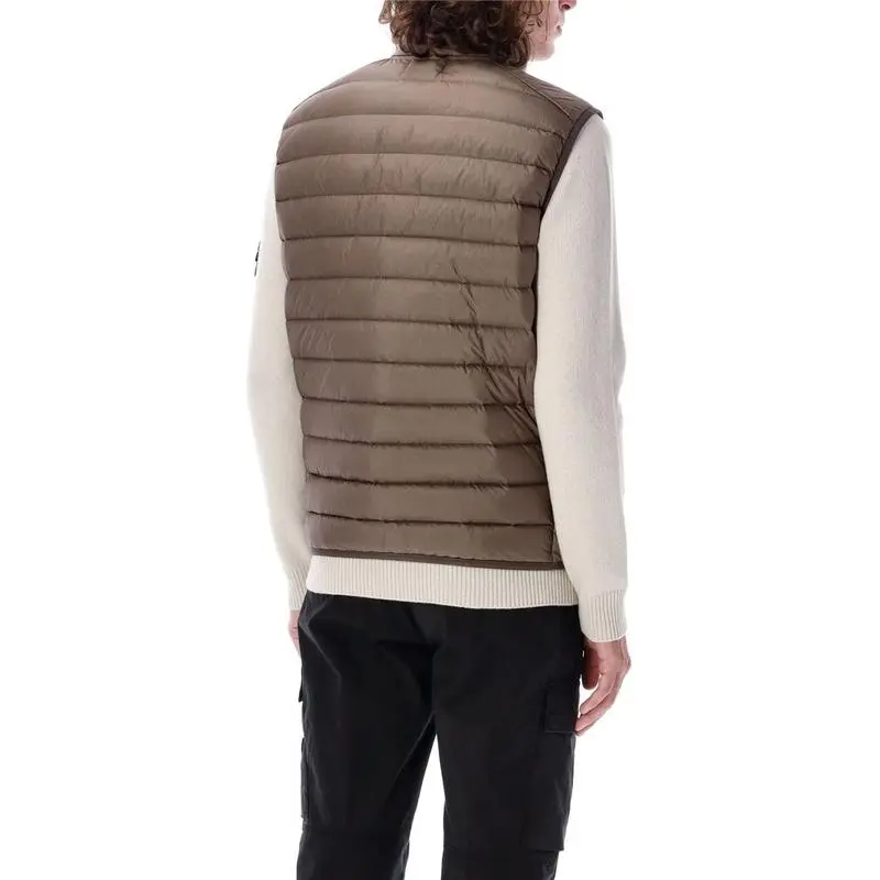 STONE ISLAND High Neck Quilted Gilet-3