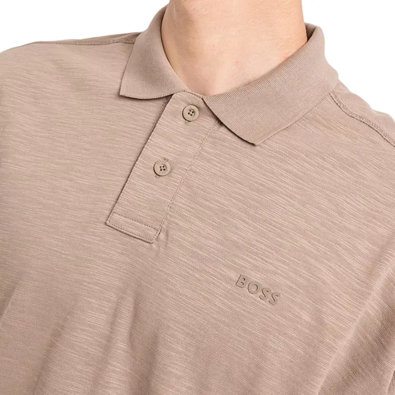 HUGO BOSS Logo Detailed Short Sleeved Polo Shirt-4