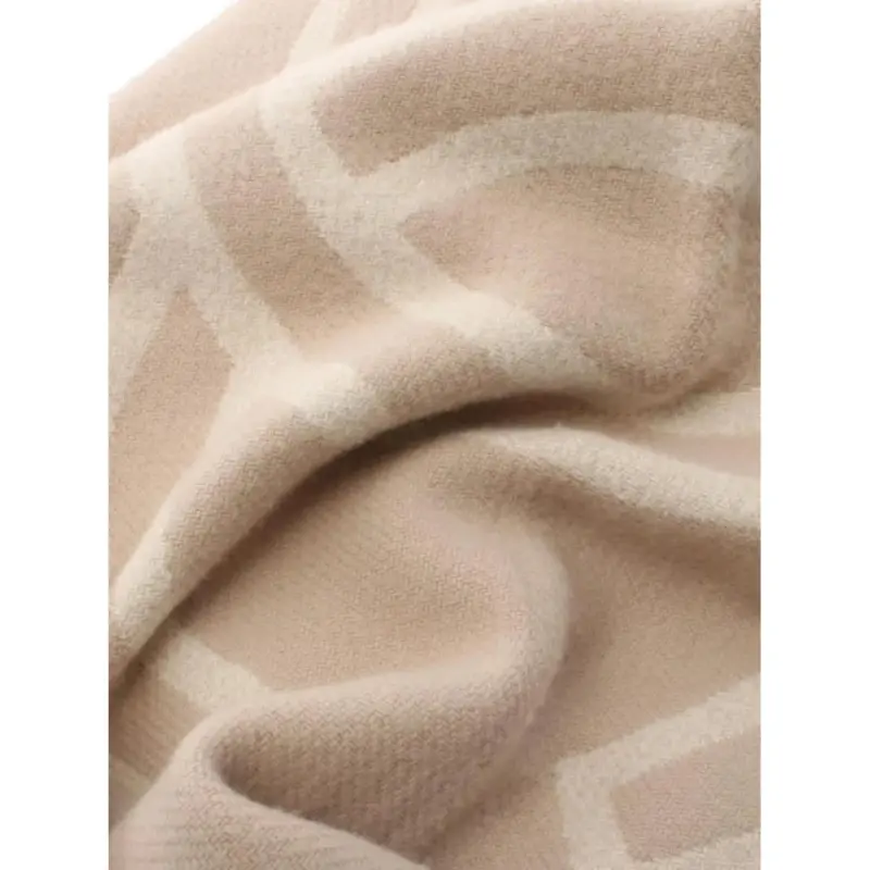 CHANEL 1986 1988 Logo intarsia Scarf-4