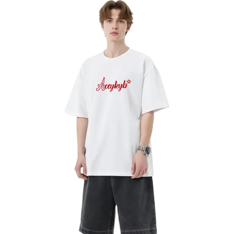 YK&YB T Shirts Unisex White-3