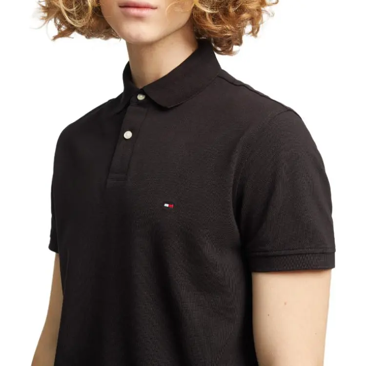 Tommy Hilfiger Polo Shirt Men's Black-4