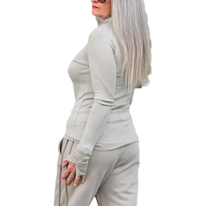 THOM KROM T-Shirt Women's Taupe-1