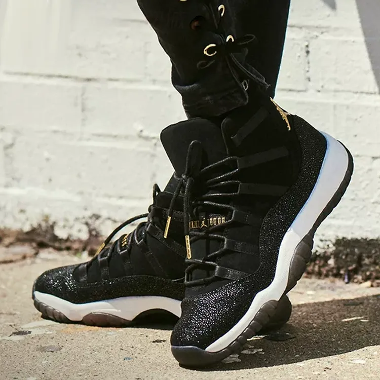 Jordan 11 Retro Heiress Black Stingray GS US Kids 3.5Y - POIZON Jordan 11 Retro Heiress Black Stingray GS US Kids 3.5Y - POIZON