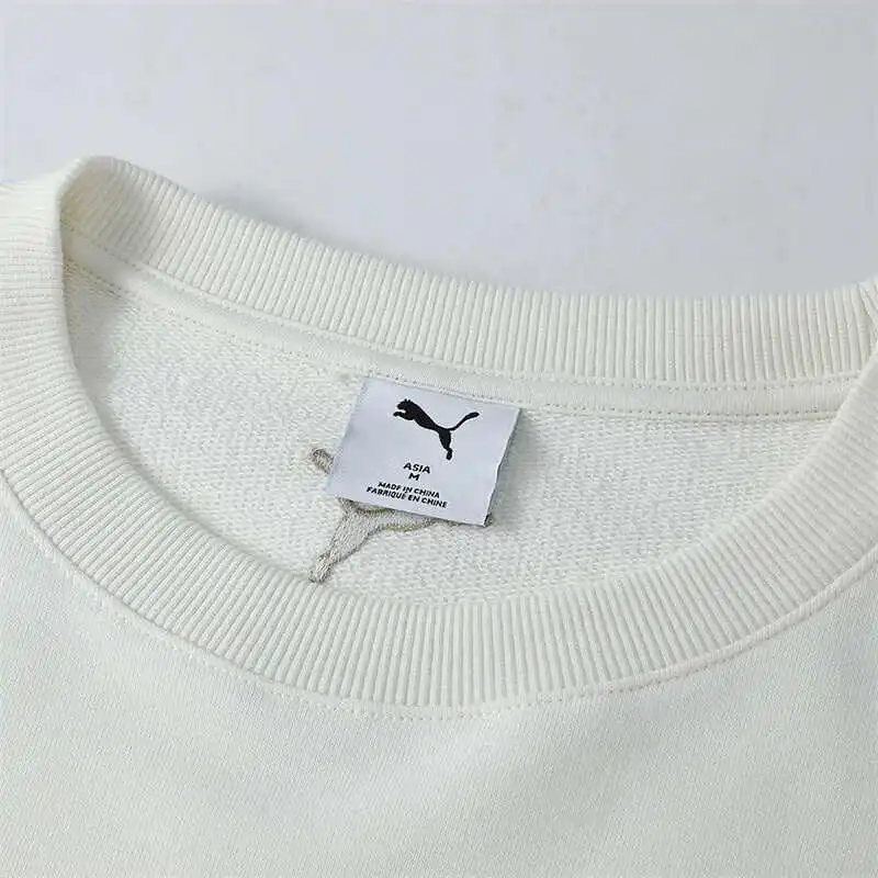 PUMA Crew TR GAME ON Sweatshirt Men's White-5