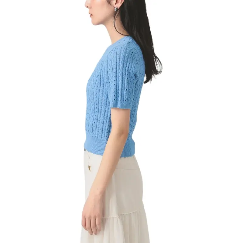 Beams Knitwear Women's Blue-2