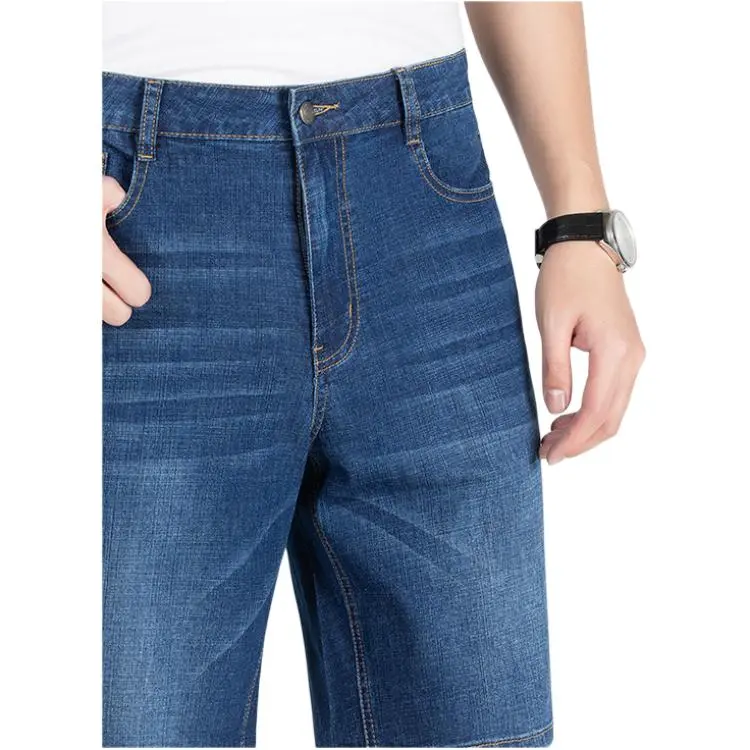 Montagut Denim Shorts Men's Cobalt Blue-4