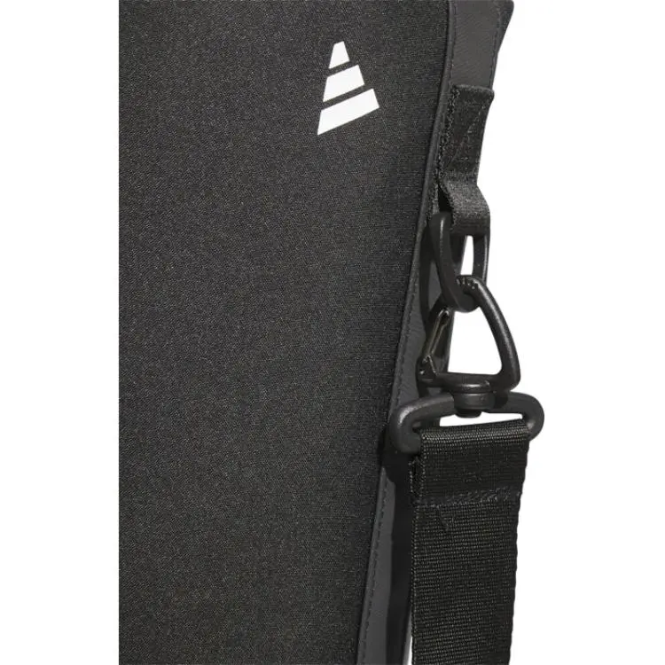 Adidas Recycled Material Polyester Plain Weave Fabric Golf Club Storage Bag Men's Black-2