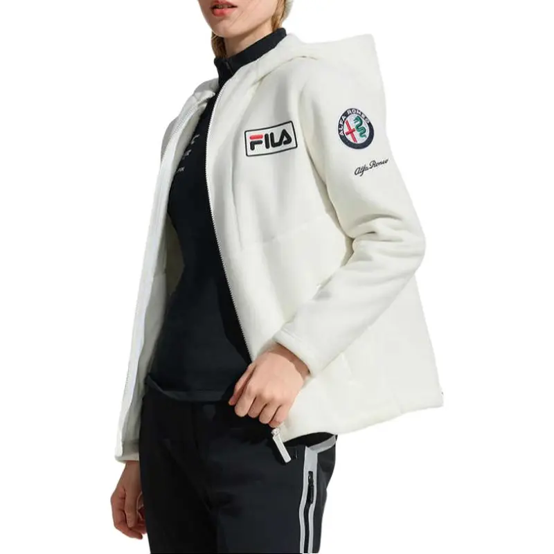 FILA Jackets Women's White Jade-2