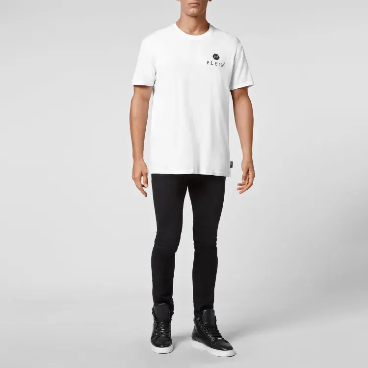 PHILIPP PLEIN Ss Iconic Plein Crewneck T Shirt-1
