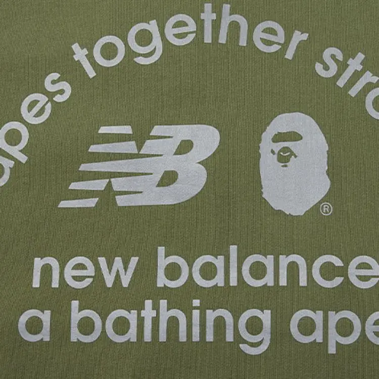New Balance x A BATHING APE New Balance X Bape Sweatshirt Men's Green-4