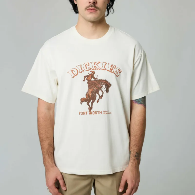 Dickies T Shirts Unisex Cream-4