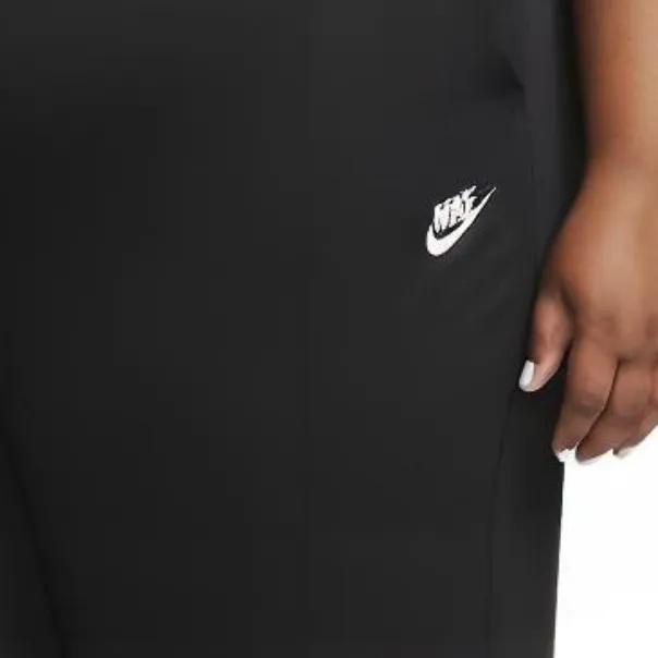 Nike Sportswear Club Fleece Women's Mid-Rise Wide-Leg Sweatpants Plus Size-4