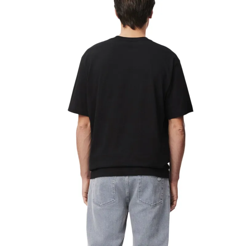 LACOSTE Logo embroidered T shirt-2