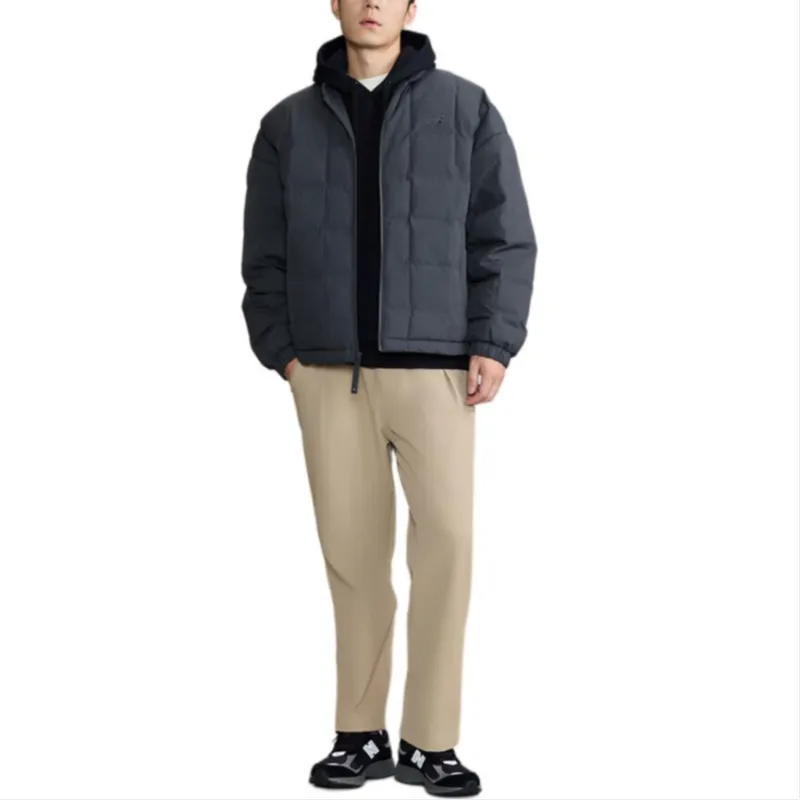 New Balance Puffer Jacket Men's Black Asphalt-2