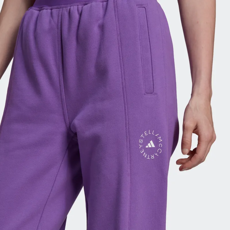 Adidas Knitted Sweatpants Women's Purple-4