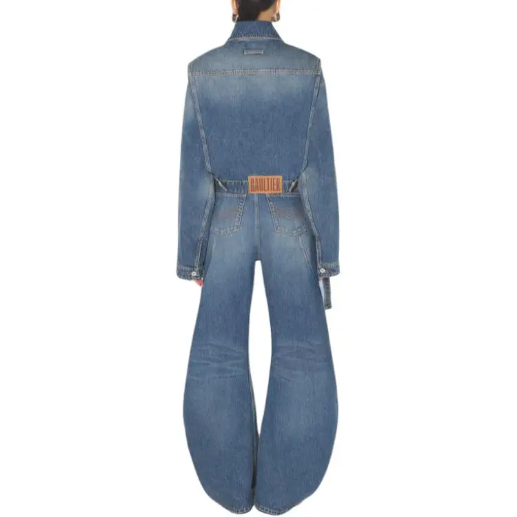 Jean Paul Gaultier Jeans Unisex Blue-4