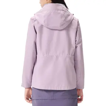 OUTDOOR PRODUCTS Waterproof, Windproof, Breathable, And Thermal Windbreaker Jacket Women's Orchid Petal Color