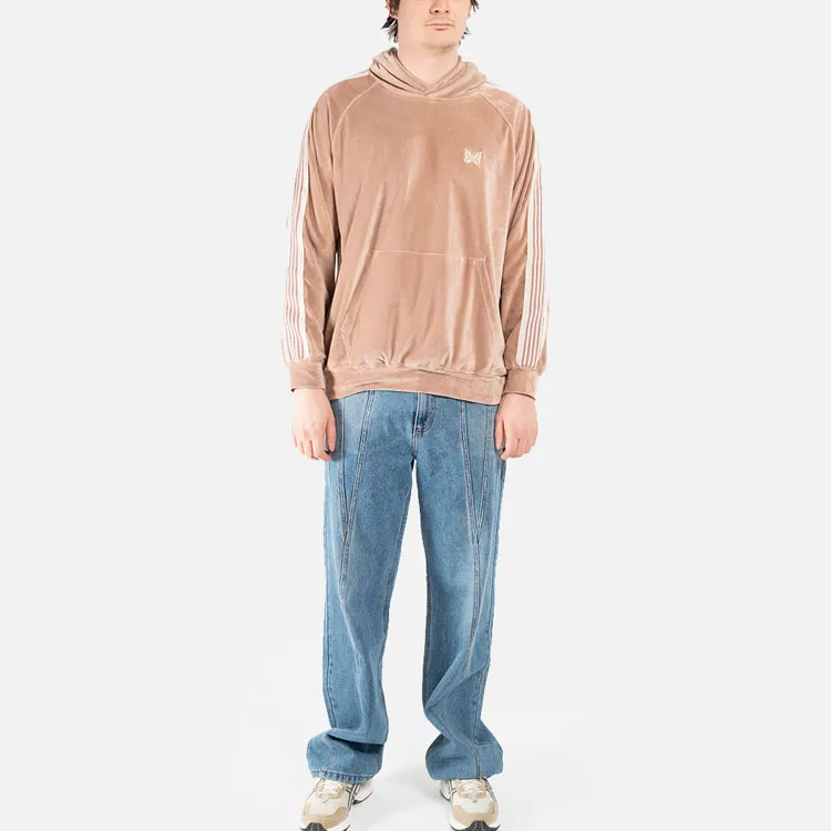 Needles Velour Track Hoodie-1