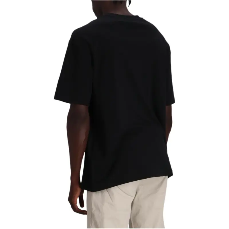 HUGO BOSS Logo Embossed Crewneck T Shirt-3
