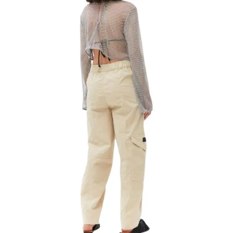 GANNI Straight Leg Cargo Pants-4