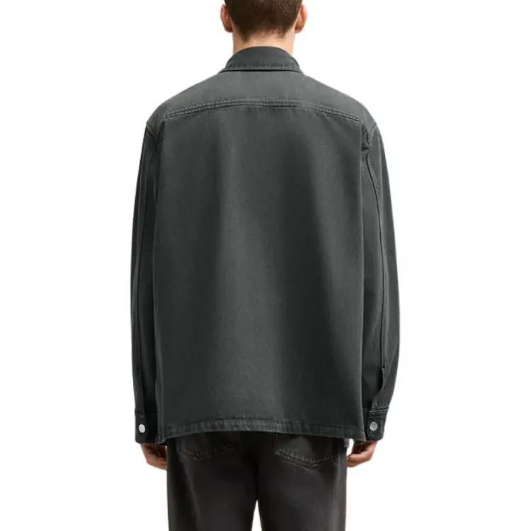 AMIPARIS Paris Logo Detailed Long Sleeved Shirt-4