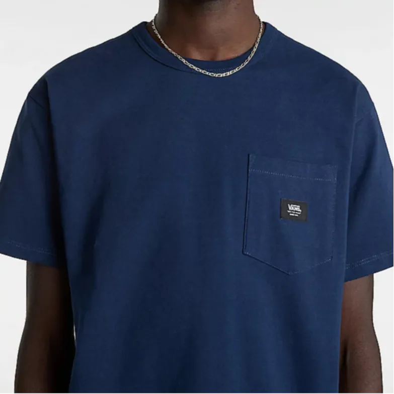 Vans OFF THE WALL T-Shirt Men Blue-4