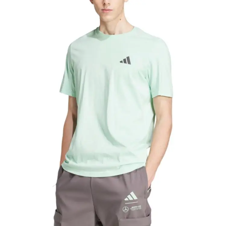 Adidas Mercedes Amg Petronas Formula Team Premium Woven Graphic T Shirt-4