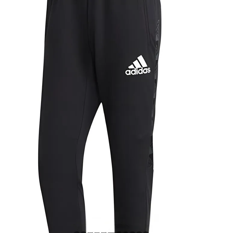 Adidas AEROREADY DESIGNED 2 MOVE Casual Pants Men's Black-4