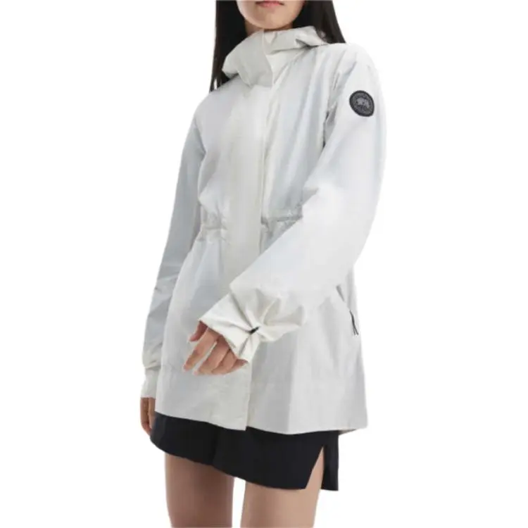Canada Goose Black Mark Jackets Women's White-5