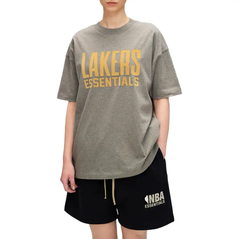 Fear Of God Essentials Lakers Tee SS25-2