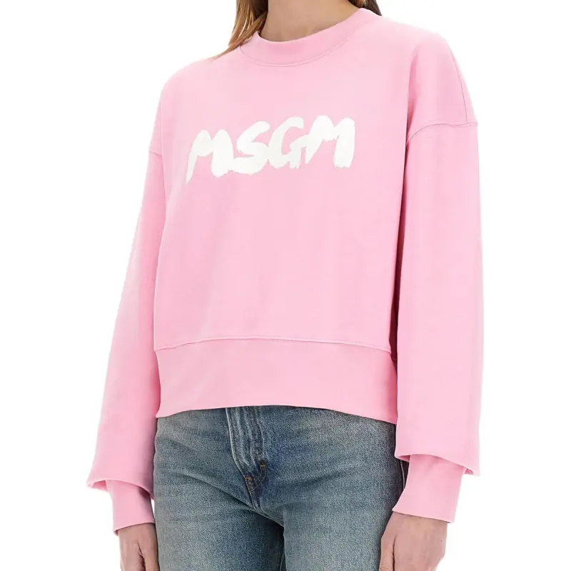 MSGM Sweatshirts Women's Pink-2
