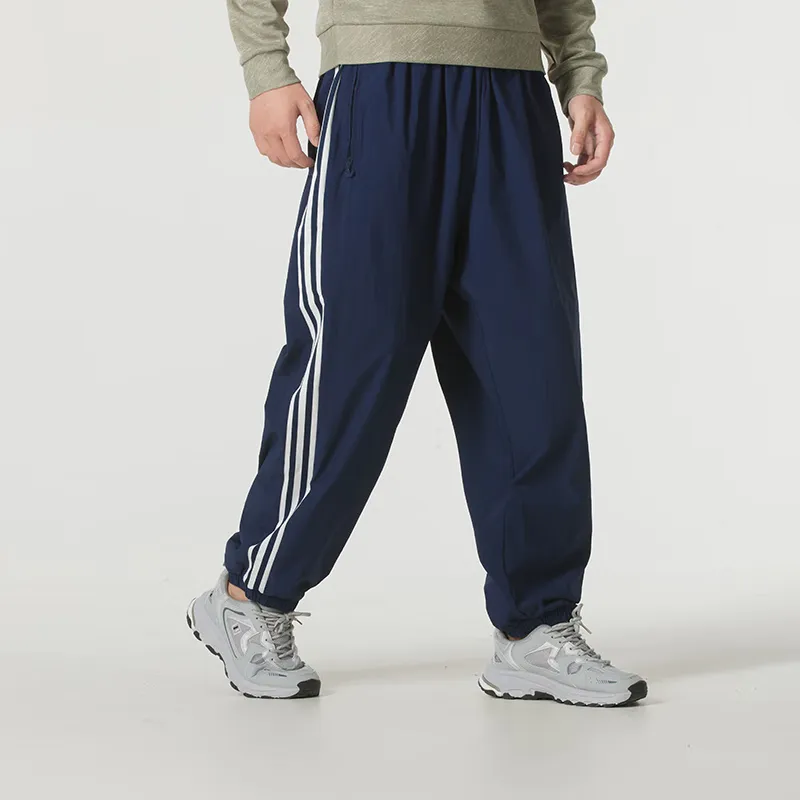 Adidas SS24 Casual Pants Men's Blue-3