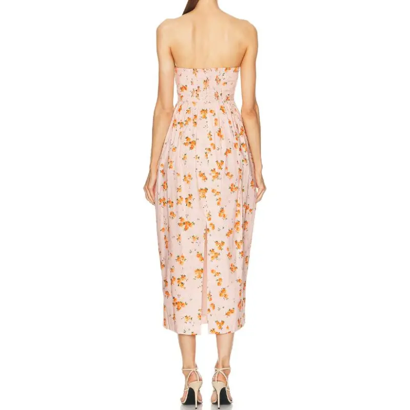 LOVESHACKFANCY Sleeveless Dress Women's Light Pink-1