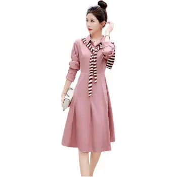 Fele.d Long Sleeved Dress Women's