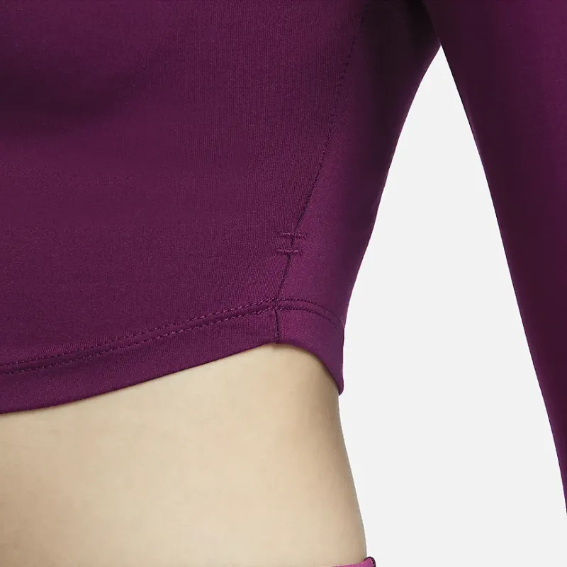 Nike T Shirts Women's Bordeaux Burgundy-3