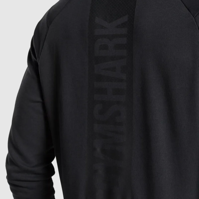 GYMSHARK Bold Sweatshirt Men's Black-2
