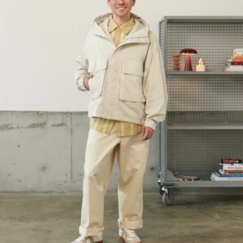 UNIQLO SS24 Casual Pants Men's Light Beige-4