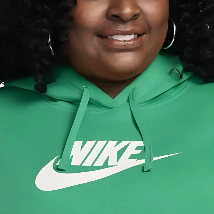 Nike Sportswear Club Fleece Sweatshirt Women's Sports Field Green White-3