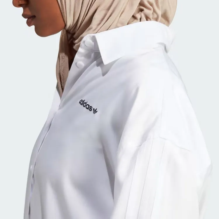 Adidas Originals 3 Stripes Shirt Women's White-4