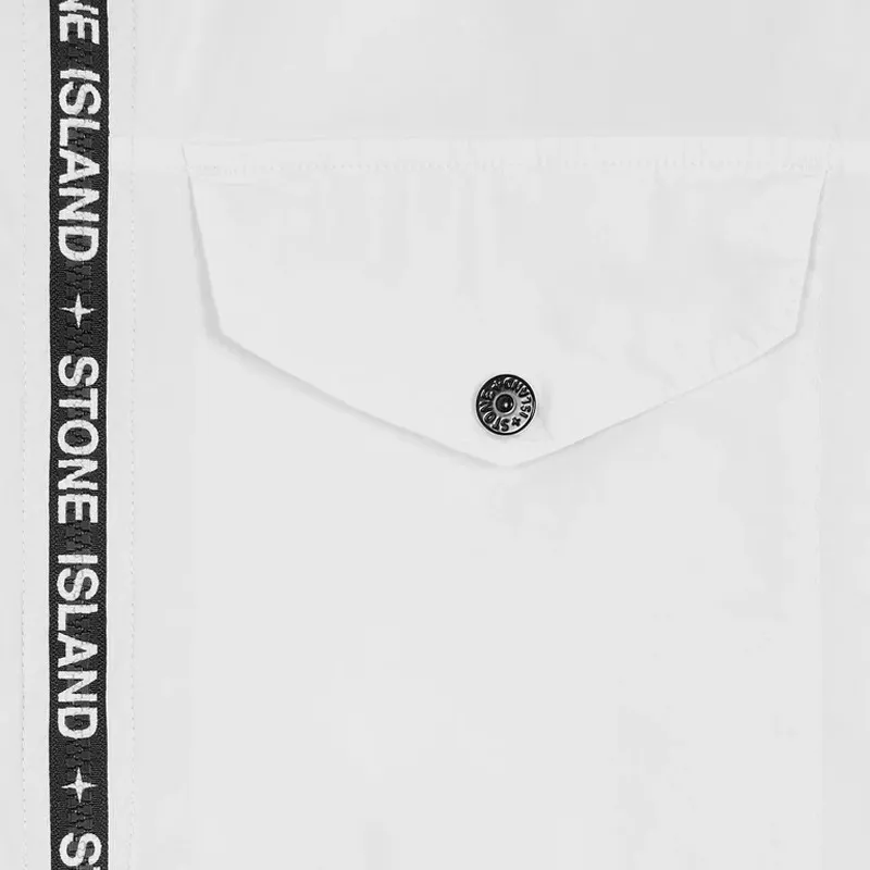 STONE ISLAND Shirts Men White-3