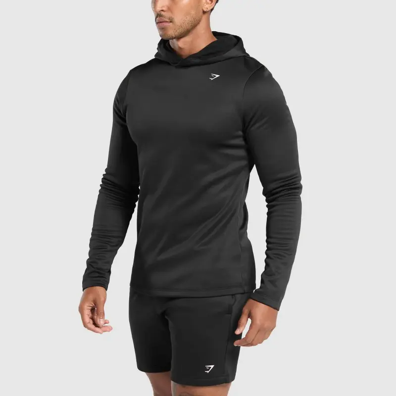 GYMSHARK Sweatshirt Men's Black-4