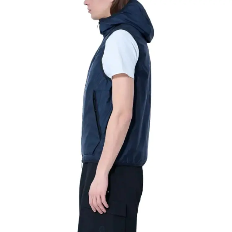 Moncler Moretan Zip Up Hooded Gilet-3
