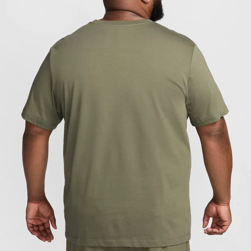 Nike Fitness T-Shirt T-Shirt Men's Medium Olive-4