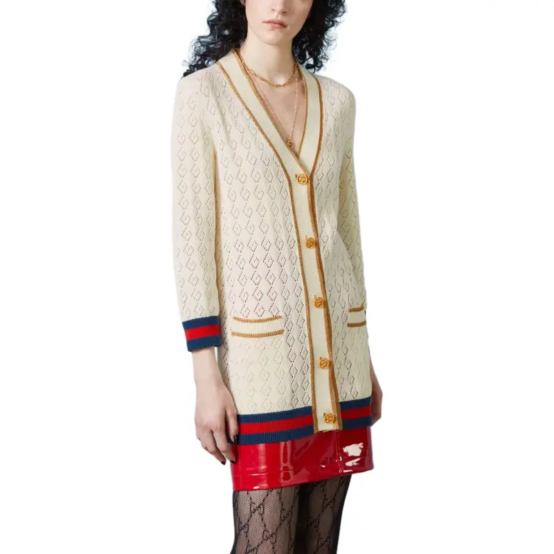 GUCCI SS23 Knitwear Women's Beige-2