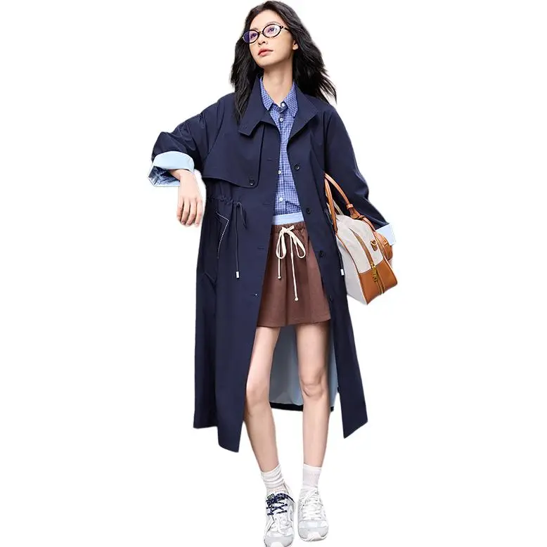 Yi Mengyuan Trench Coat Women's-0