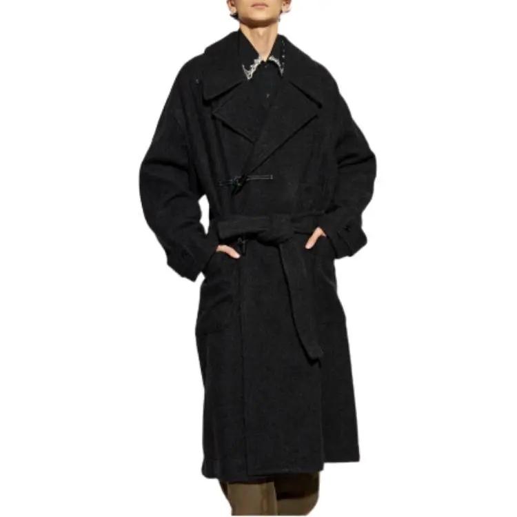 Lemaire Belted Felted Duffle Coat-1