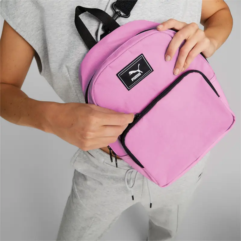 PUMA Polyurethane Shoulder Bag Crossbody Bag Regular Women's Pink-2